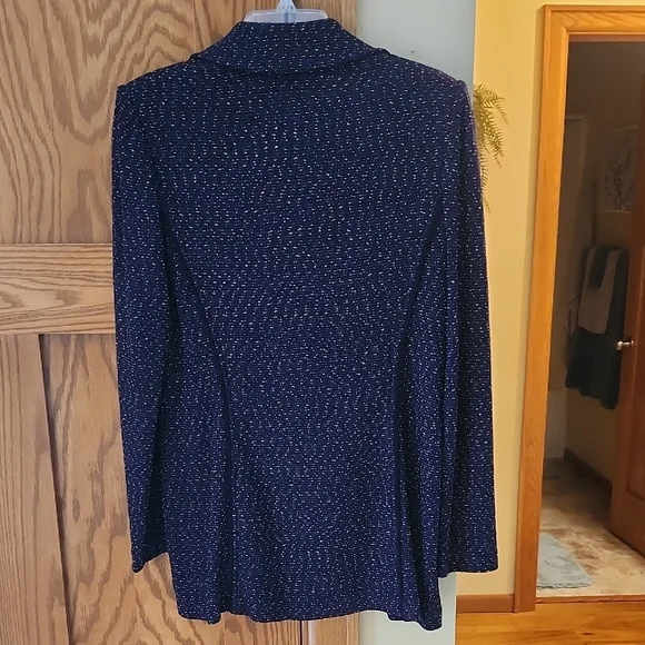 Women's Aubergine Fur Collar Jacket - Picture 7 of 12